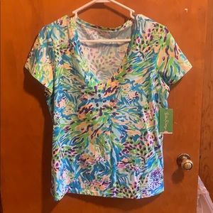 Lilly Pulitzer Michele Top - Size Large